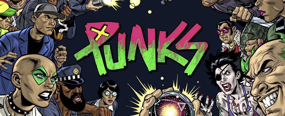 Punks Comic banner